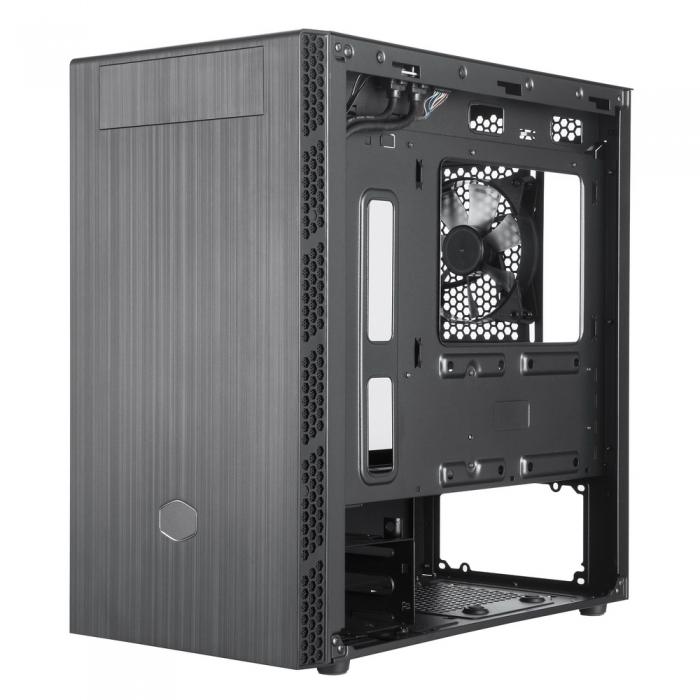 Корпус Cooler Master MasterBox MB400L TG with ODD mATX, Brushed Front Panel, Mesh Intakes, Tempered Glass side panel MCB-B400L-KG5N-S00 MCB-B400L-KG5N-S00