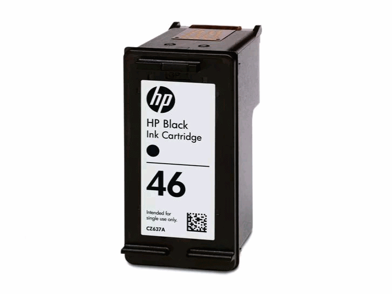 Картридж струйный HP 46 CZ637AE черный для DJ 2520hc CZ637A #1