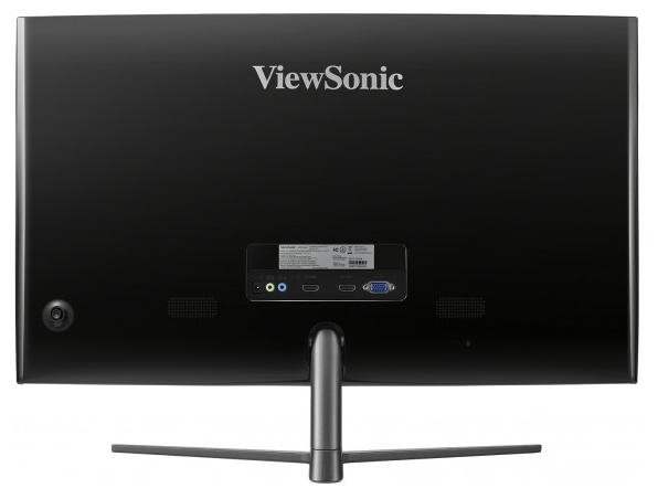 Монитор ViewSonic 27"  VA LED изогнутый, 1920x1080, 1ms, 280cd/m2, 178°/178°, 3000:1, 80Mln:1, D-Sub, 2*HDMI, 144Hz, FreeSync, колонки, Tilt, VESA, Black VX2758-PC-mh VX2758-PC-mh #2