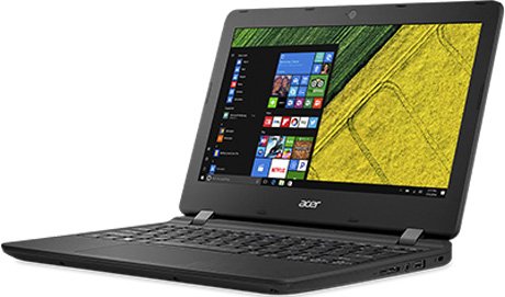 Ноутбук Acer Aspire Celeron N3350, 4Gb, 500Gb, Intel HD Graphics, 11.6", HD (1366x768), Windows 10, black, WiFi, BT, Cam, 3220mAh ES1-132-C2ZM