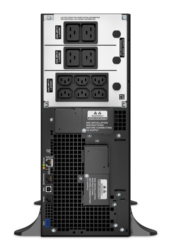 Источник бесперебойного питания APC Smart-UPS SRT, 6000VA/6000W, On-Line, Extended-run, Black, Rack 4U, Pre-Inst. Web/SNMP SRT6KXLI SRT6KXLI #2