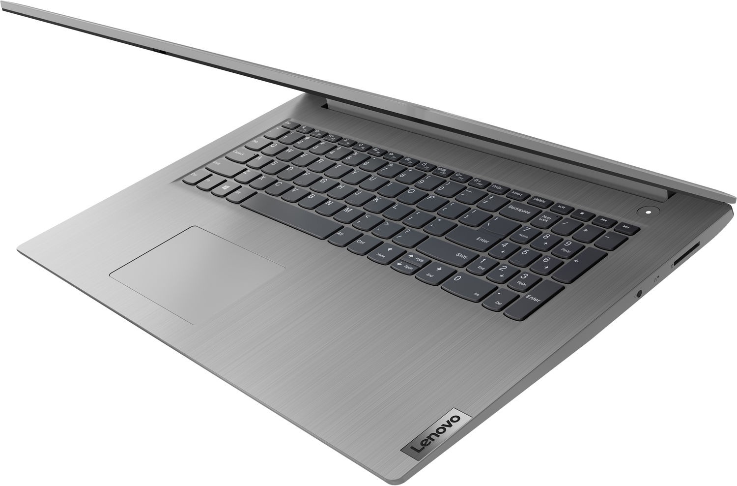 Ноутбук Lenovo IdeaPad 3 17ADA05 17.3'' HD+(1600x900) nonGLARE/AMD Ryzen 5 3500U 2.1GHz Quad/8GB/256GB SSD/Integrated/noDVD/WiFi/BT5.0/0,3 MP/4in1/8 h/2,2 kg/W10/1Y/PLATINUM GREY 81W20097RU 81W20097RU