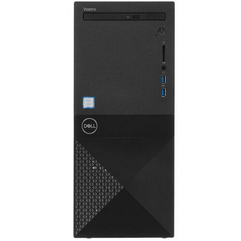 Компьютер Dell Technologies Vostro 3671 MT Core i3-9100 (3,6GHz) 4GB (1x4GB) DDR4 1TB (7200 rpm) Intel UHD 630 MCR Linux 1 year NBD 3671-2226 3671-2226
