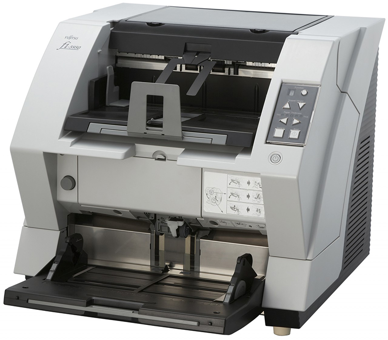 Сканер Fujitsu Fujitsu scanner fi-5950 VRS (CCD, A3, long document to 3048 mm, 600 dpi, 105 ppm/210 ipm, ADF 500 sheets, Duplex, Kofax VRS Pro, 1 y warr) PA03450-B501 PA03450-B501
