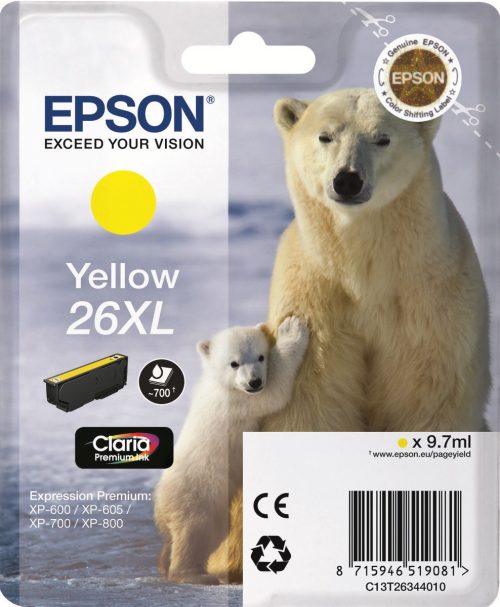 Картридж EPSON C13T26344010 yellow for SX420W/BX305F C13T26344010 #2
