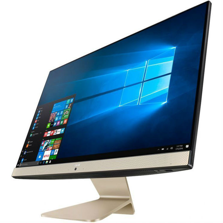 Моноблок ASUS Vivo V241FFK-BA023T  Intel i5-8265U/8Gb/1Tb 7200RPM/23,8" FHD non-touch non-Glare/NV GF930MX 2GB/non DVDRW/Zen Plastic Golden Wired Keyboard+ Mouse/Windows 10 Home/Black 90PT02A2-M00900 90PT02A2-M00900