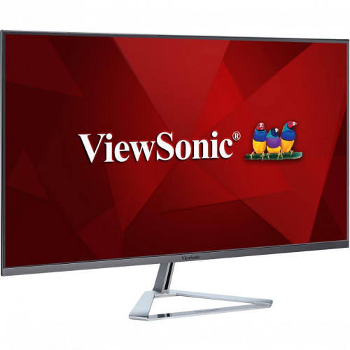 Монитор ViewSonic жидкокристаллический LCD 27'' [16:9] 1920х1080(FHD) IPS, nonGLARE, 250cd/m2, H178°/V178°, 1000:1, 80M:1, 4ms, VGA, HDMI, DP, Tilt, Speakers, 3Y, Black+Silver VX2776-SMHD VX2776-SMHD