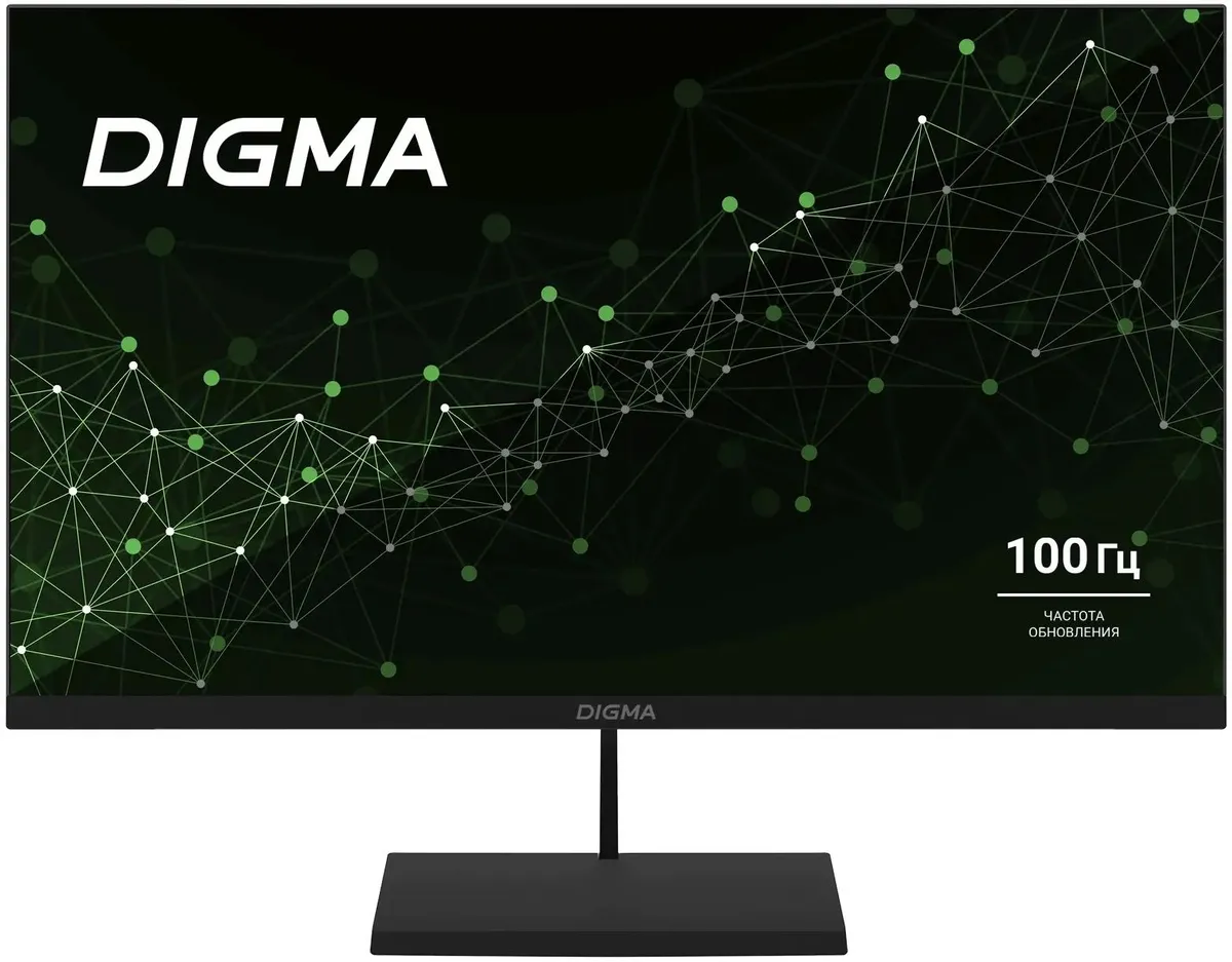 Монитор Digma 27" Progress 27P402F черный IPS LED 5ms 16:9 HDMI M/M матовая 250cd 178гр/178гр 1920x1080 VGA DP FHD DM27SB02 DM27SB02