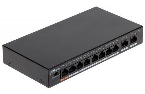 Коммутатор Dahua DH-PFS3010-8ET-96 8x100Mb 8PoE неуправляемый DH-PFS3010-8ET-96 DH-PFS3010-8ET-96