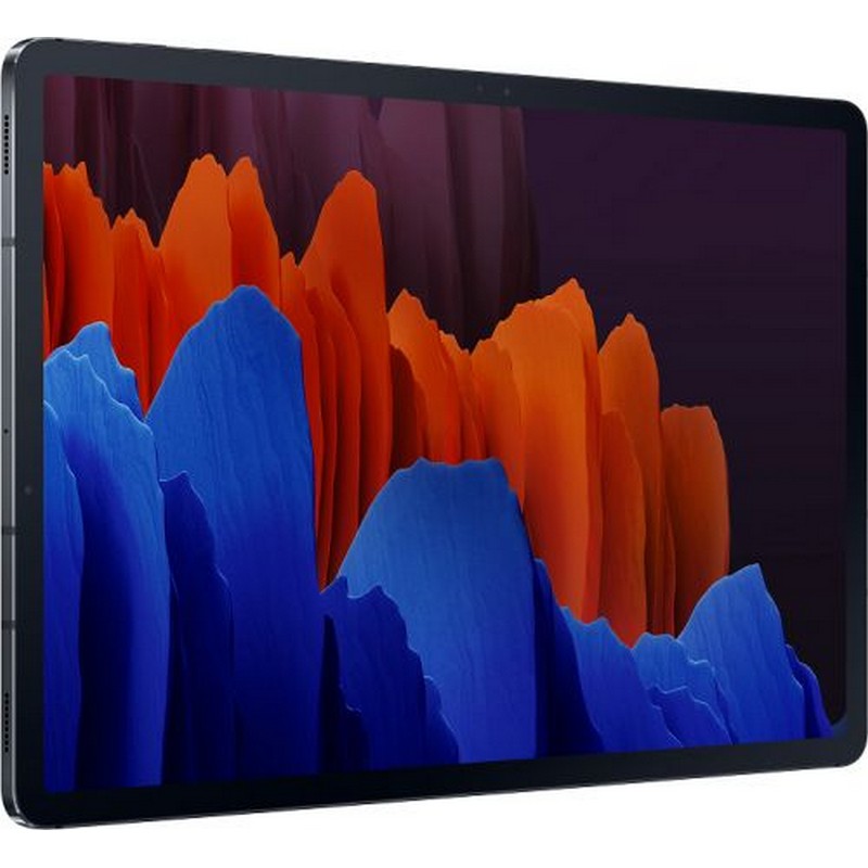 Планшетный компьютер Samsung Galaxy Tab S7+ SM-T970 Snapdragon 865 Plus (3.1) 8C/RAM6Gb/ROM128Gb 12.4" Super AMOLED 2800x1752/Android 10.0/черный/13Mpix/8Mpix/BT/WiFi/Touch/microSD 1Tb/10090mAh SM-T970NZKASER SM-T970NZKASER