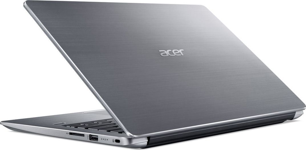 Ноутбук Acer Swift 3 SF314-56-33SJ FHD(1920x1080) IPS/Intel Core i3-8145U 2.10GHz Dual/8GB/128GB SSD/GMA HD/noDVD/WiFi/BT/1.0MP/SDXC/Fingerprint/ 4cell/1.45kg/W10/1Y/SILVER  NX.H4CER.006 NX.H4CER.006
