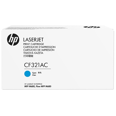 Тонер-картридж HP 653A Cyan для CLJ Enterprise MFP M680dn/f/z Contract CF321AC CF321AC