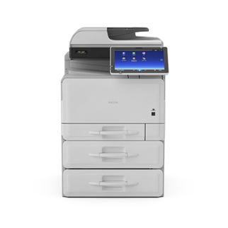 МФУ Ricoh MP C407SPF A4, цветной, 2Гб, 35стр/мин, дуплекс, GigaLAN, факс, PS3, HDD320, SPDF50, с девелопером, без тонера 417848 417848