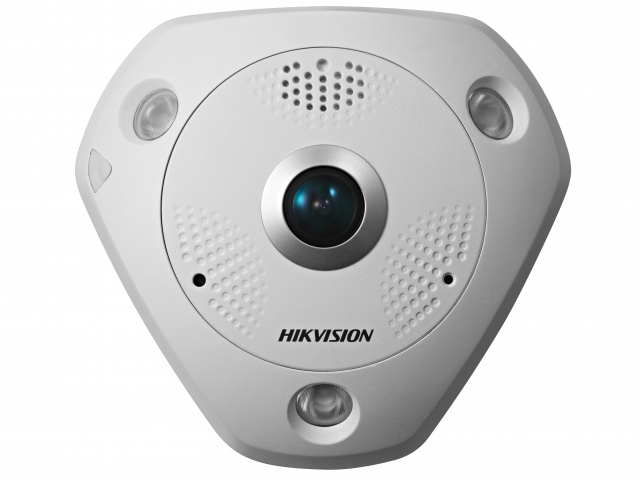 Видеокамера IP Hikvision DS-2CD6365G0E-IS(1.27mm)(B) сетевая уличная панорамная 6Мп fisheye с ИК-подсветкой до 15м DS-2CD6365G0E-IS(1.27mm)(B) DS-2CD6365G0E-IS(1.27mm)(B)