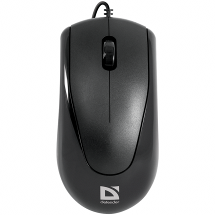 Мышь Defender Optimum MB-150 PS/2 B(Черный) 2кн+кл 800dpi (52150) 52150