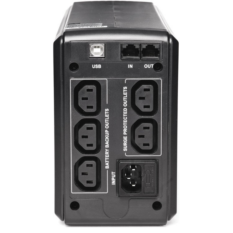 Источник бесперебойного питания Powercom SMART KING PRO+, Интерактивная, 500 ВА / 400 Вт, Tower, IEC, USB, USB SPT-500-II SPT-500-II