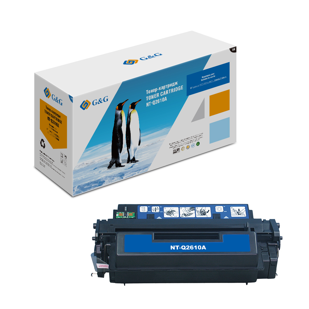 Тонер-картридж G&G для HP Laser Jet 2300/2300L/2300N/2300DN/2300DTN (6000стр) NT-Q2610A NT-Q2610A