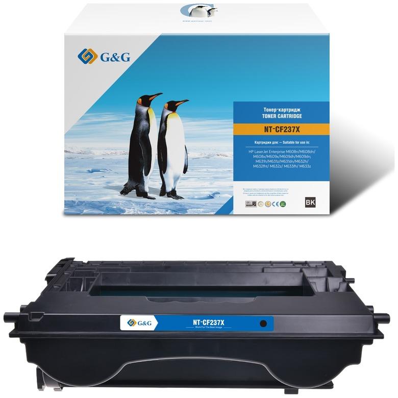 Тонер-картридж G&G для HP LaserJet Enterprise M607/M608/M609/M631/M632/M633   (25000стр) NT-CF237X NT-CF237X