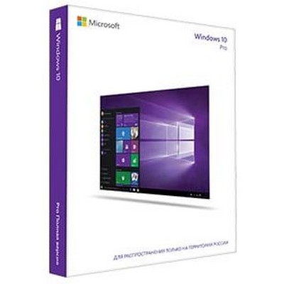 ПО Windows Pro 10 32-bit/64-bit Russian Russia Only USB RS FQC-10150 (BOX) FQC-10150 (BOX)
