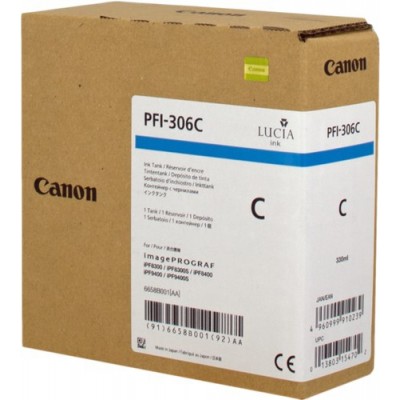 Картридж PFI-306C cyan (голубой) для imagePROGRAF 8400/9400S/9400/8300S PFI-306C