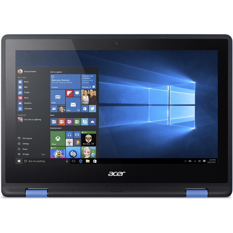 Ноутбук Acer Aspire R3-131T-C70V  11.6'' (1366x768) Cel N3050 1.60GHz Dual/2GB/32GB eMMC/noDVD/1.50kg/W10/1Y/BLUE NX.G10ER.008 NX.G10ER.008