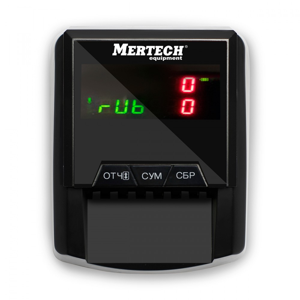 Детектор банкнот Mertech D-20A Flash Pro автоматический ,прямая и обратная подача, любая сторона купюр, LED, с АКБ 5053 5053 #5