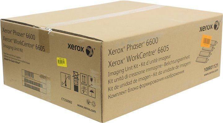 Блок фотобарабана Xerox цв:60000стр. для Phaser 6600 Xerox 108R01121 108R01121