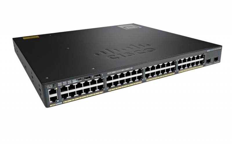 Коммутатор WS-C2960RX-48FPD-L  Catalyst 2960-X 48 GigE PoE 740W, 2 x10G SFP+, LAN Base, mfg inRussia WS-C2960RX-48FPD-L