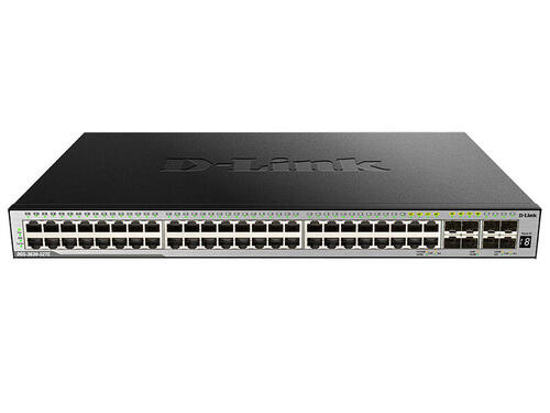 Коммутатор D-Link L3 Managed Switch with 44 10/100/1000Base-T ports and 4 100/1000Base-T/SFP combo-ports and 4 10GBase-X SFP+ ports DGS-3630-52TC/A1AMI DGS-3630-52TC/A1AMI