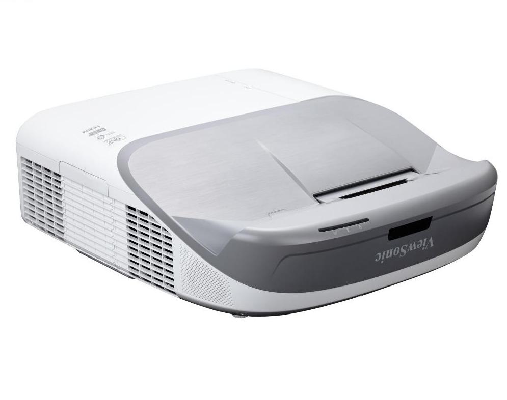 Проектор ViewSonic PS750HD DLP, 1080p 1920x1080, 3300Lm, 10000:1, HDMI, LAN, 2x10W speaker, lamp 7500hrs, interactive, ultra short-throw, White, 6.1kg VS16952 VS16952