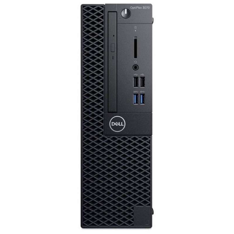 Компьютер Dell Technologies Optiplex 3070 SFF Core i5-9500 (3,0GHz ) 8GB (1x8GB) DDR4 256GB SSD Intel UHD 630 W10 Pro TPM, VGA 1 years NBD 3070-4708 3070-4708