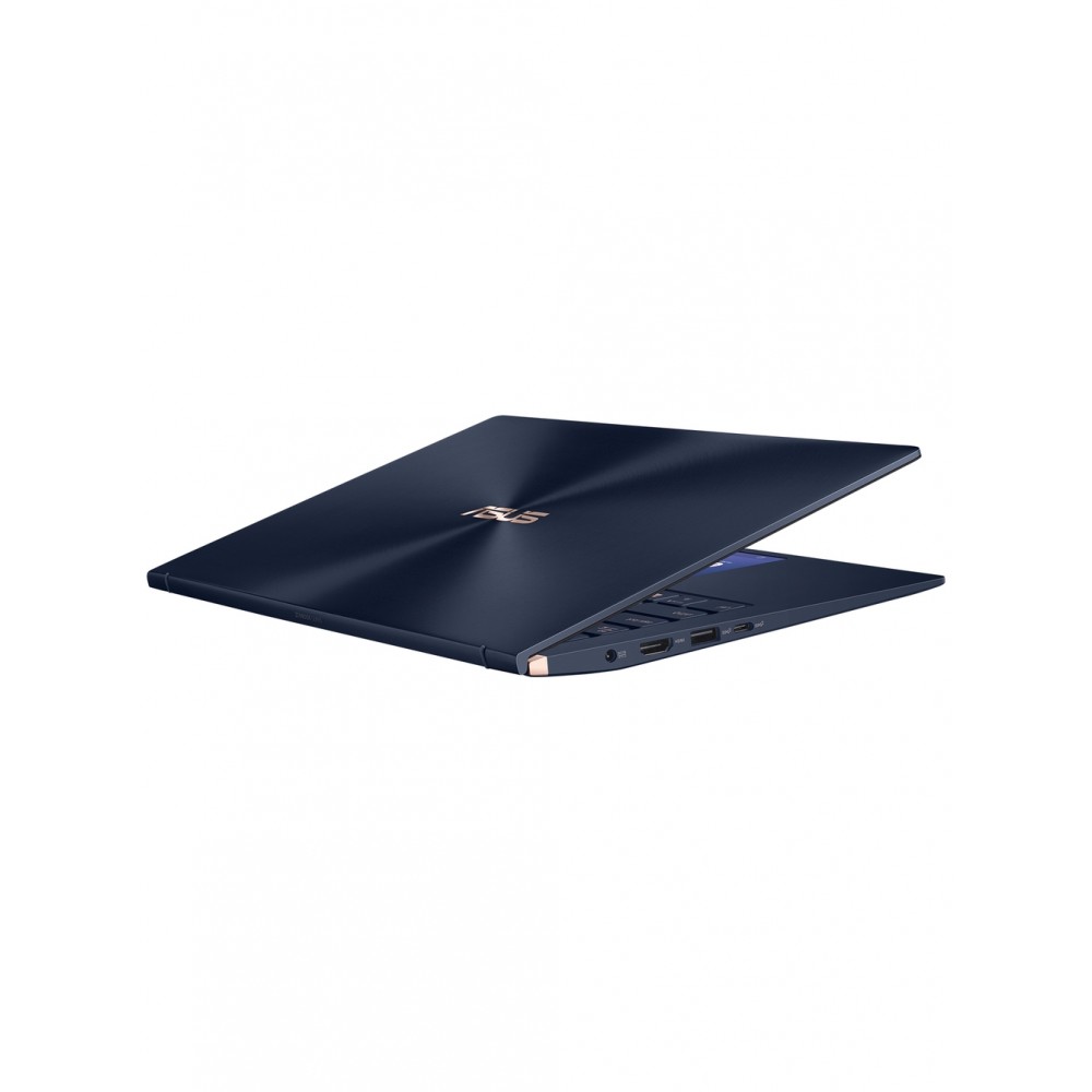 Ноутбук ASUS UX434FQ-A6073T XMAS 14"(1920x1080 IPS)/Intel Core i7 10510U(1.8Ghz)/16384Mb/512SSDGb/noDVD/Ext:nVidia GeForce MX350(2048Mb)/Cam/BT/WiFi/war 1y/1.26kg/Royal Blue/W10 90NB0RM1-M00970 90NB0RM1-M00970