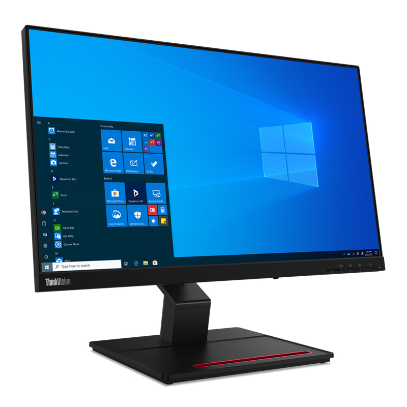 Монитор Lenovo 23.8" ThinkVision T24t-20 Touch 16:9 FHD (1920x1080) IPS, 4ms, 1000:1, 300cd/m2, 178/178, 1xHDMI 1.4, 1xDP 1.2, 1xUSB-C, USB HUB(4xUSB 3.2 Gen1), 1xAudio Port (3.5 mm), Lift, 3YR Exchange 62C5GAT1EU 62C5GAT1EU