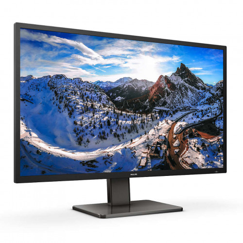 Монитор Philips 43" Black (4K, VA, 3840x2160, 4 ms, 178°/178°, 400 cd/m, 50M:1, +2xHDMI 2.0, +DisplayPort 1.4) 439P1/00 439P1/00