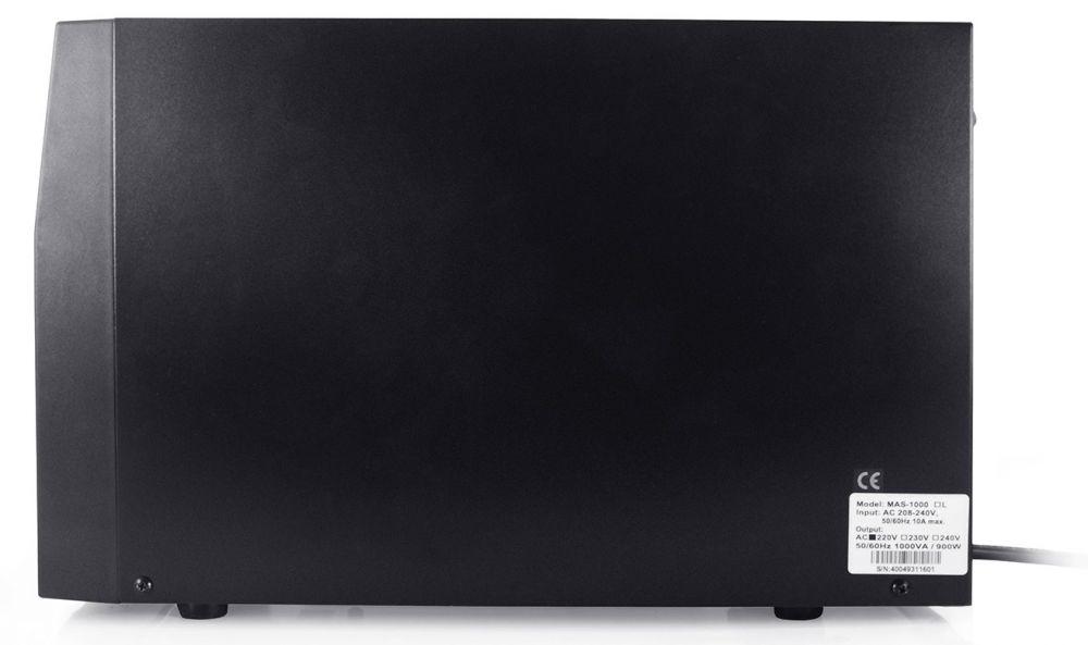 Источник бесперебойного питания Powercom MACAN, On-Line, 3000VA/2700W, Tower, LCD, Serial+USB, SmartSlot, 8xIEC320 C13, 1xC19 MAS-3000 MAS-3000
