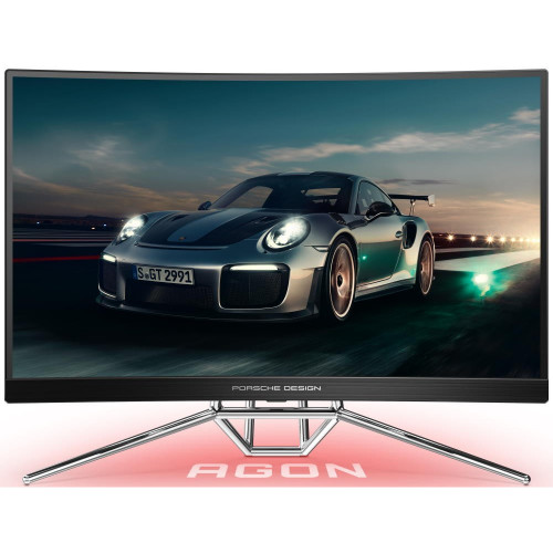 Монитор AOC 27'' AGON Porsche Design VA 2560x1440 240Hz 0.5ms 178/178 2500:1 8bit 550cd DisplayHDR400 2xHDMI2.0 DisplayPort1.2 FreeSync(Premium Pro) 4xUSB3.2 USB-C(DP 65W) AudioOut 2x5W VESA PD27 PD27 #6