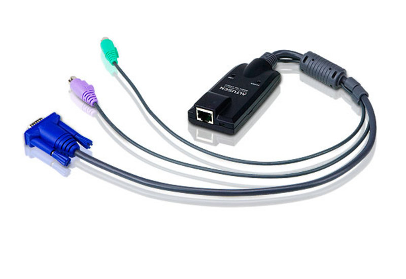 Модуль удлиннителя ATEN KVM PS/2, 40 м., 1xUTP Cat5e, для подкл. к KH15xxA/KH15xxAi/KL15xxA/KL15xxAi/KH25xxA KA9520-AX KA9520-AX