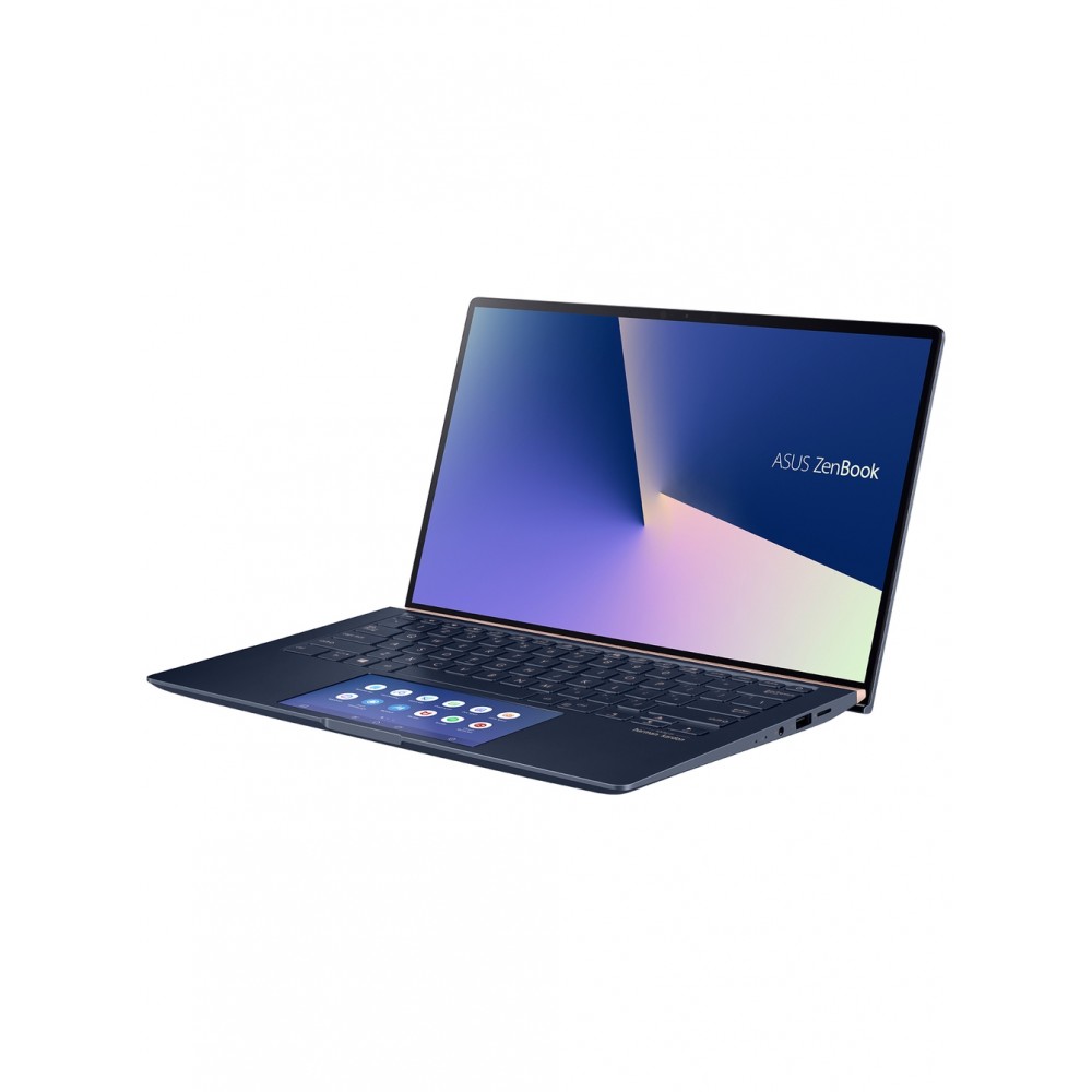 Ноутбук ASUS UX434FQ-A6073T XMAS 14"(1920x1080 IPS)/Intel Core i7 10510U(1.8Ghz)/16384Mb/512SSDGb/noDVD/Ext:nVidia GeForce MX350(2048Mb)/Cam/BT/WiFi/war 1y/1.26kg/Royal Blue/W10 90NB0RM1-M00970 90NB0RM1-M00970