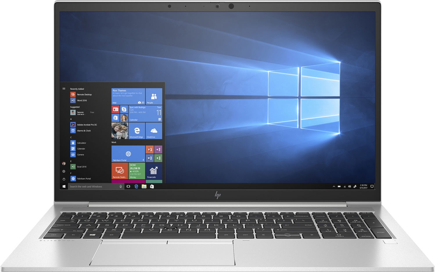 Ультрабук HP EliteBook 855 G7 AMD Ryzen 7 Pro 4750U 1.7GHz,15.6" FHD (1920x1080) IPS AG,8Gb DDR4-3200MHz(1),256Gb SSD NVMe,Al Case,56Wh,FPS,Kbd Backlit,Numpad,1.7kg,Silver,3yw,Win10Pro 204G9EA 204G9EA