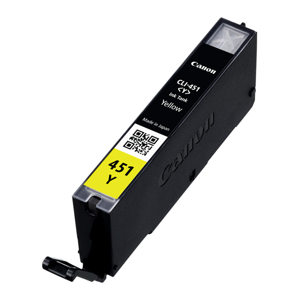 Картридж струйный Canon CLI-451Y 6526B001 желтый для PIXMA iP7240/MG6340/MG5440 CLI-451Y