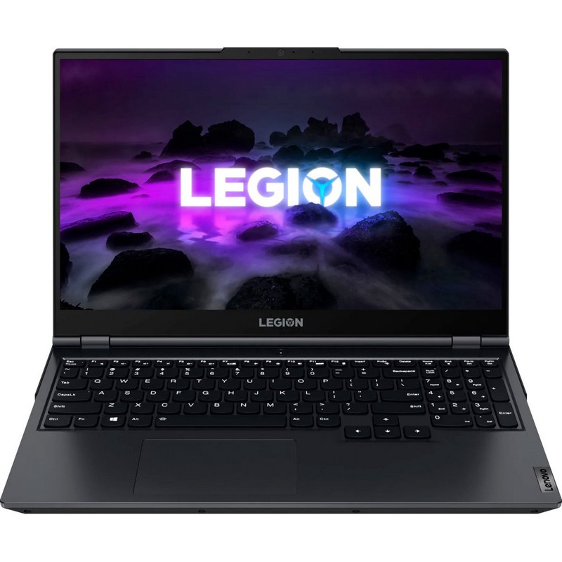 Ноутбук Lenovo Legion 5 15ARH05 Ryzen 5 4600H/8Gb/SSD256Gb/NVIDIA GeForce GTX 1650 4Gb/15.6"/IPS/FHD (1920x1080)/Free DOS/black/WiFi/BT/Cam 82B500LPRK 82B500LPRK