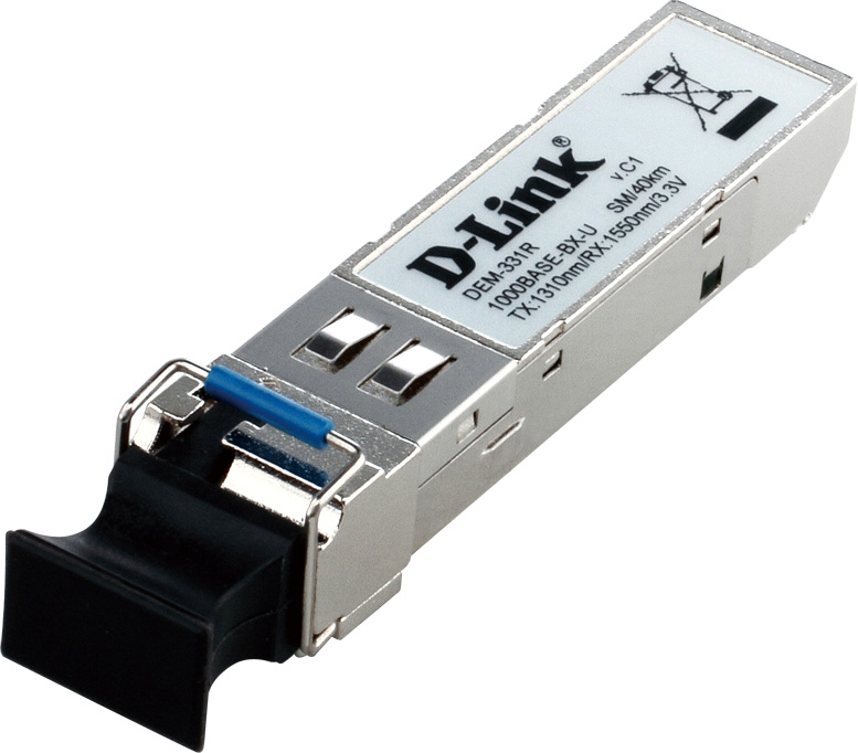 Трансивер D-Link WDM SFP Transceiver with 1 1000Base-BX-U port 331R/20KM/A1A 331R/20KM/A1A