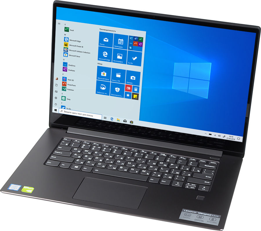 Ноутбук Lenovo IdeaPad 530S-15IKB i5 8250U/8Gb/SSD128Gb/nVidia GeForce Mx130 2Gb/15.6"/IPS/FHD (1920x1080)/Windows 10/black/WiFi/BT/Cam 81EV00D0RU 81EV00D0RU