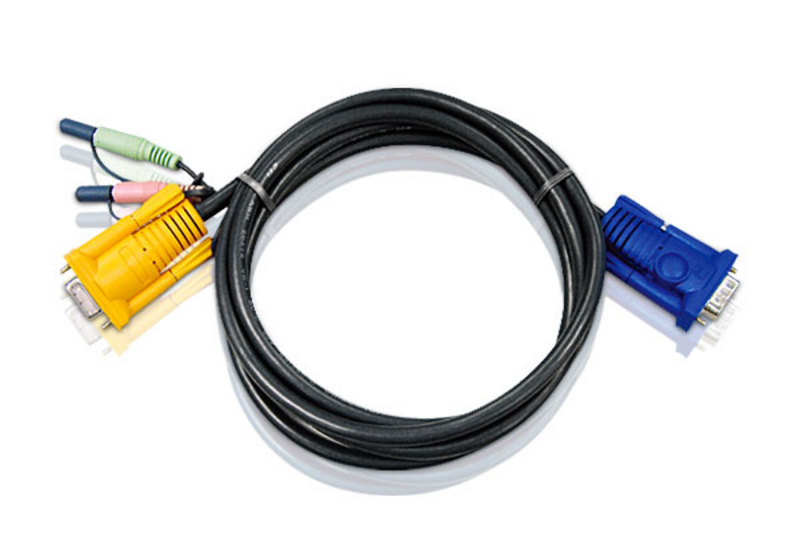 Кабель ATEN SP15F -- HD15M/AUDIO/AUD; 3M 2L-5203A 2L-5203A