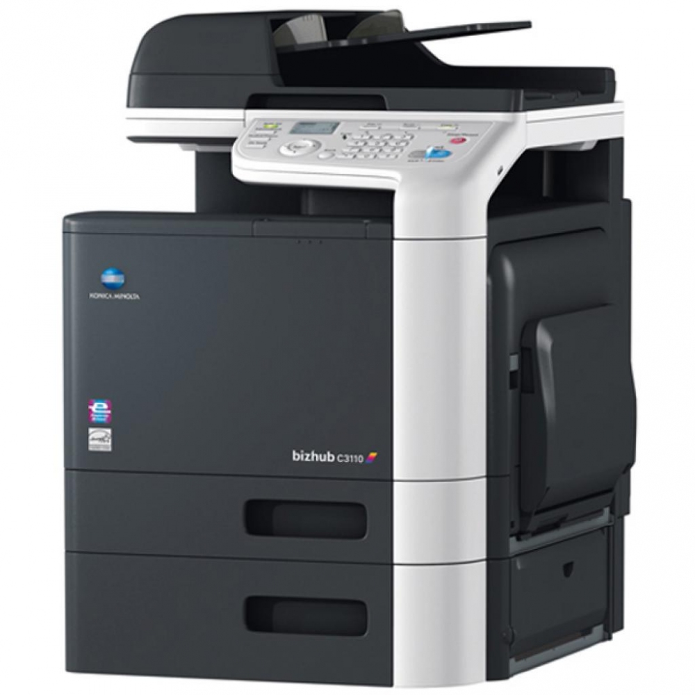 МФУ Konica Minolta bizhub C3110 цветное, А4, 31 стр/мин., до 120000 стр/мес.,сеть, автопод, дуплекс, лоток 250л, 1Гб A6DT021 A6DT021