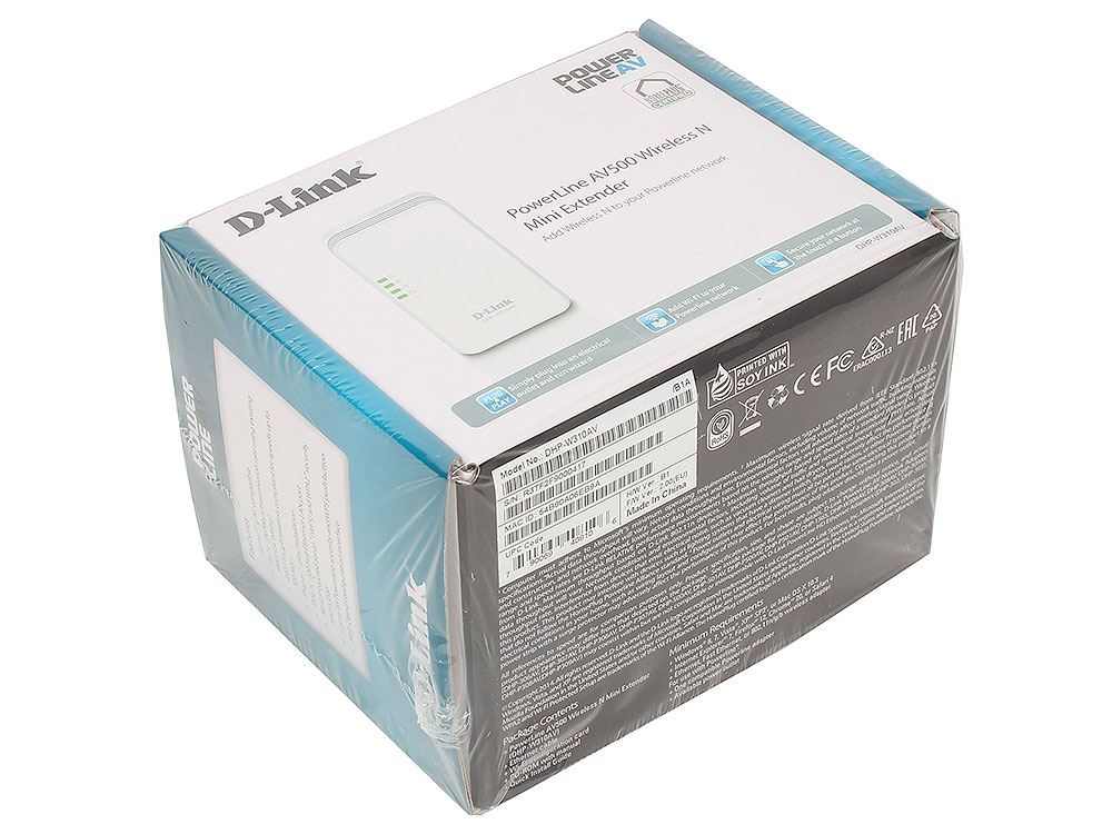 Адаптер D-Link Powerline AV Wireless N300 Adapter DHP-W310AV/C1A DHP-W310AV/C1A #2