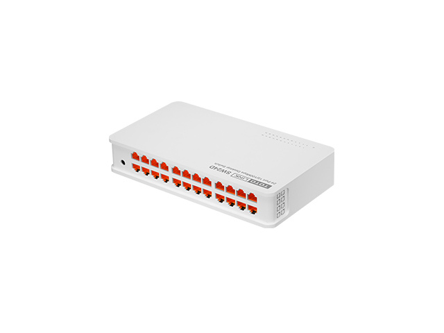 Коммутатор TOTOLINK 10/100Mbps Fast Ethernet, предназначенный для дома или SMB (малый и средний бизнес). Все 24 порта поддерживают автоопределение MDI/MDIX. Корпус оснащен техническими отверстиями для крепления на стене. SW24D SW24D