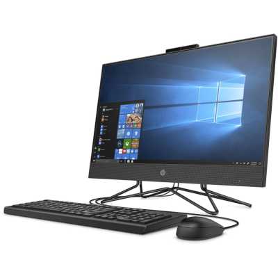 Моноблок HP 205 G4 21.5" Ath 3050U 4Gb SSD128Gb Windows 10 Professional WiFi BT клавиатура мышь Cam 44F30ES 44F30ES