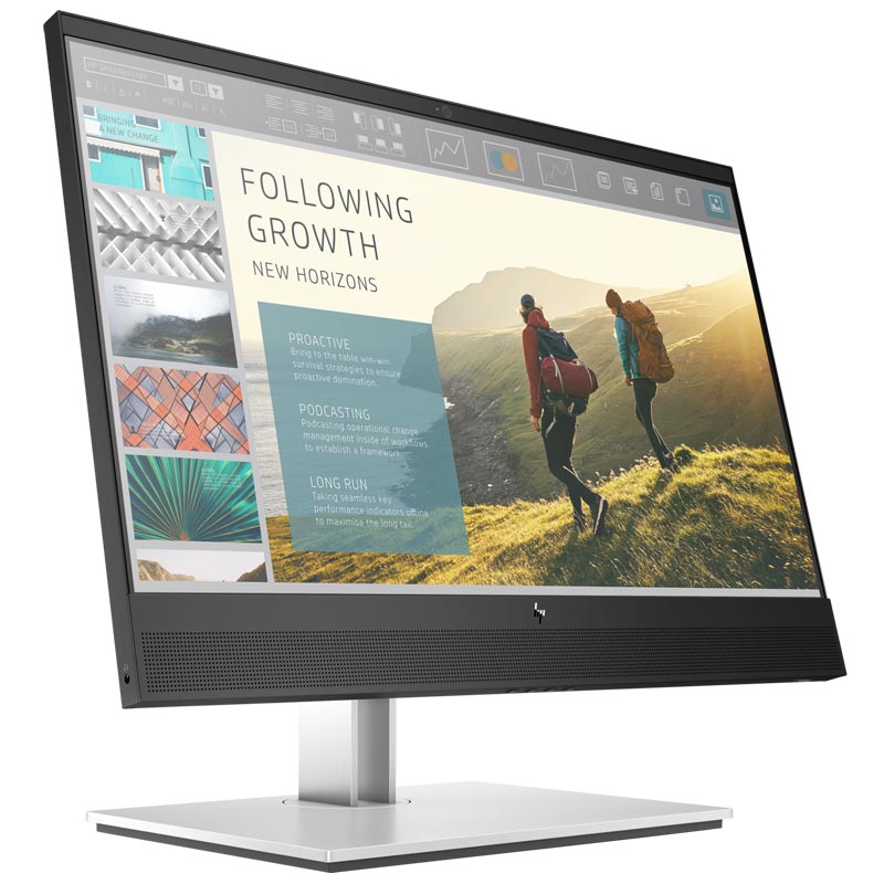 Монитор HP 23.8" Mini-in-One 1920x1080, 16:9, IPS, 250 cd/m2, 1000:1, 5ms, 178°/178°, DP, USB 3.1x7, webcam, speakers, height, swivel, Black&Silver 7AX23AA 7AX23AA