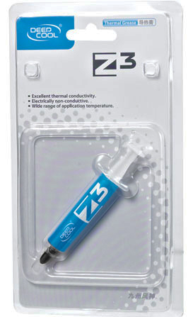 Термопаста DEEPCOOL 1.5g (100шт/кор,Thermal Paste: AD66) Blister Card (DEEPCOOL Z3) DEEPCOOL Z3